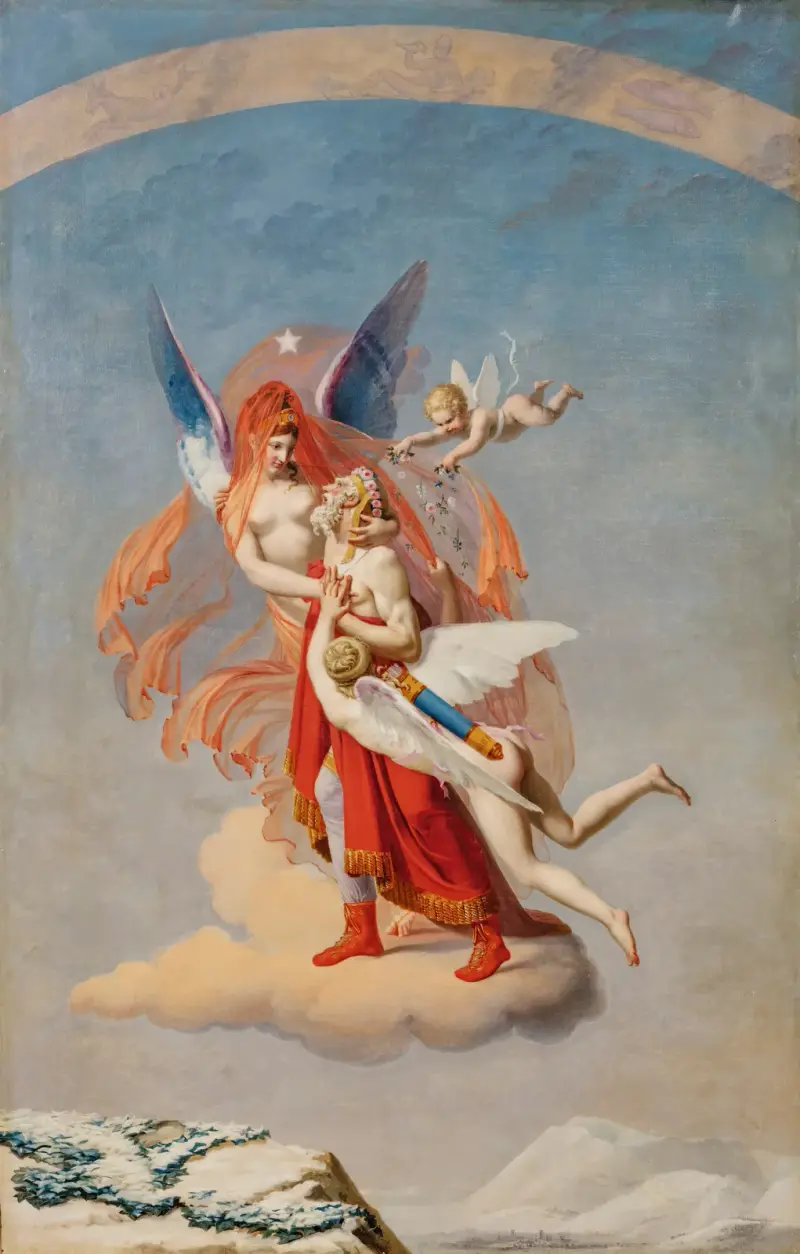 Die vier Jahreszeiten – Winter von Jean Baptiste Debret
