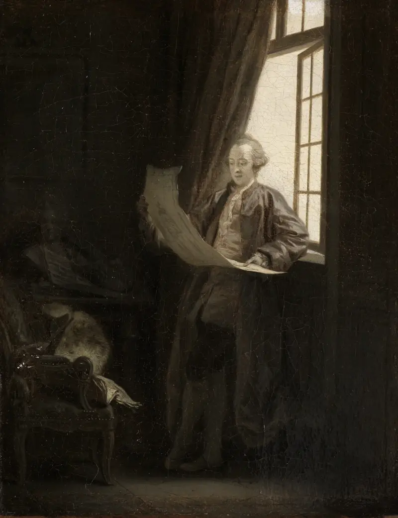Claude-Henri Watelet av Jean-Baptiste Greuze