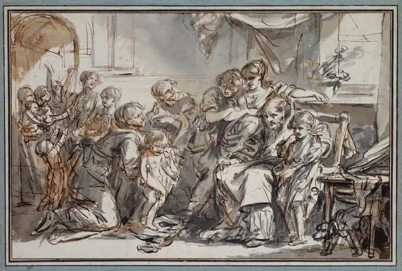 Hemmascen av Jean-Baptiste Greuze