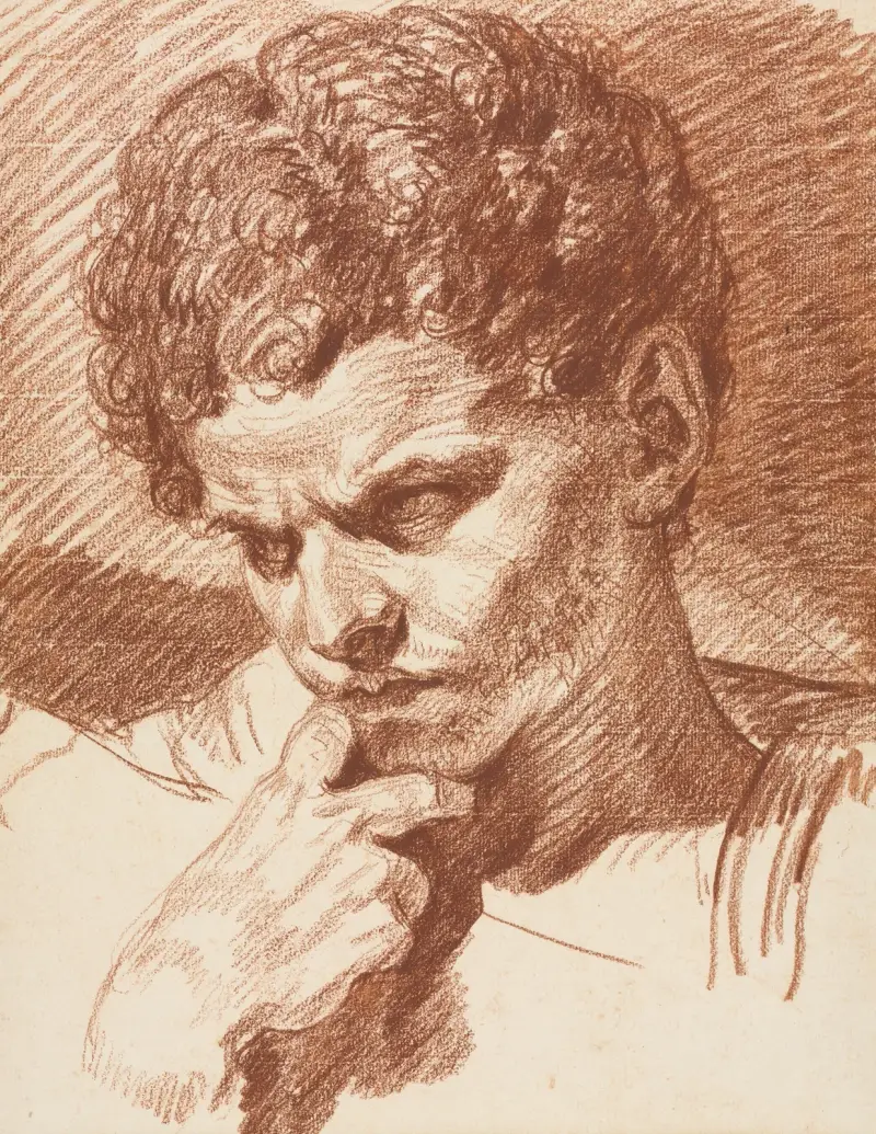 Huvud av Caracalla av Jean-Baptiste Greuze