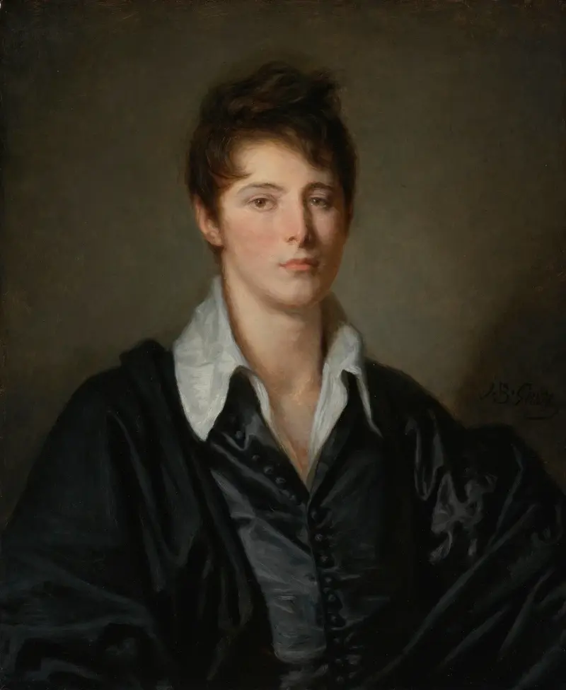 Porträtt av Florentius Josephus van Ertborn av Jean-Baptiste Greuze
