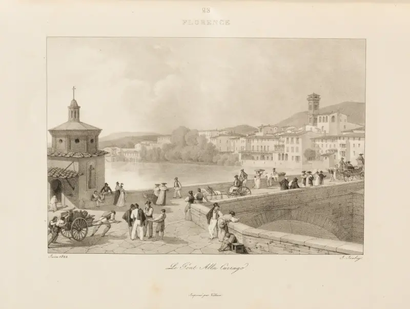 Florencja, 1833 – nr 3, Jean-Baptiste Isabey