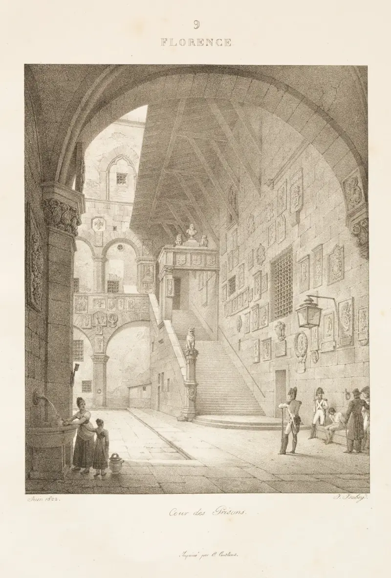 Florenz, 1833 – Nr. 1 von Jean-Baptiste Isabey