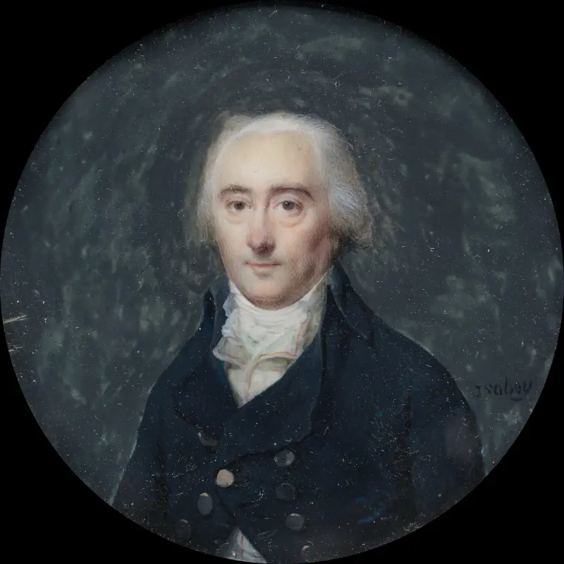 Portrait of a Man av Jean-Baptiste Isabey