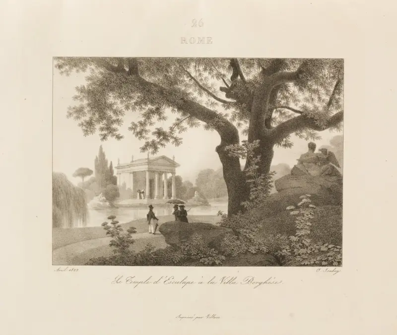 Rom, 1833 – Nr. 6 von Jean-Baptiste Isabey