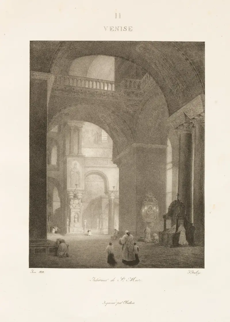 Venedig von Jean-Baptiste Isabey