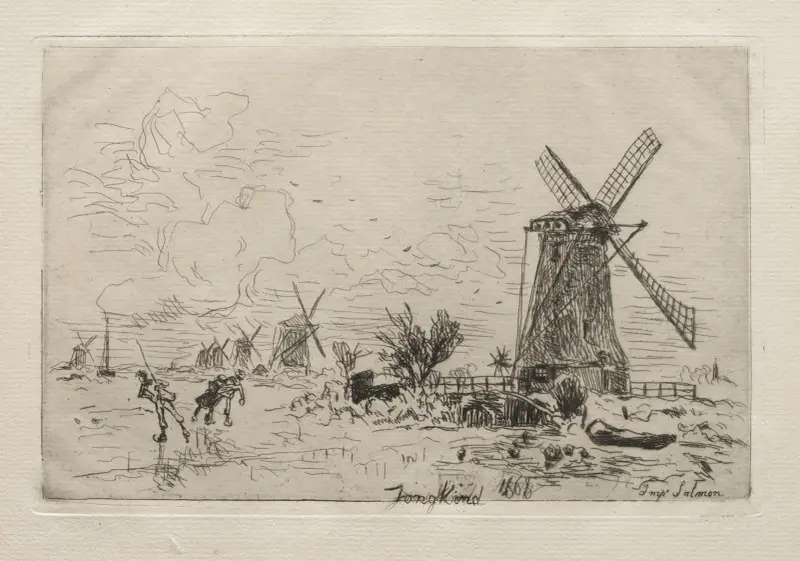 Batavia av Johan Barthold Jongkind