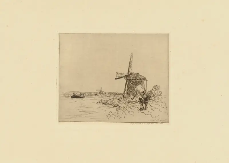 Vlečná stezka, Johan Barthold Jongkind