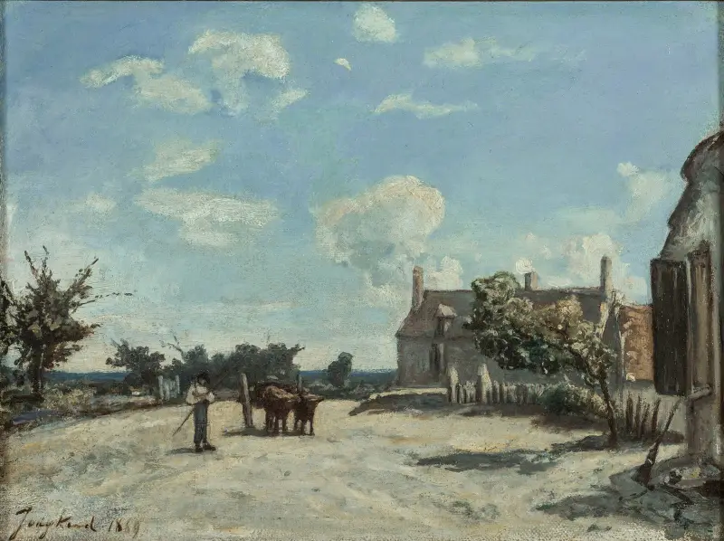 Saint-Parize-le-Châtel, Johan Barthold Jongkind