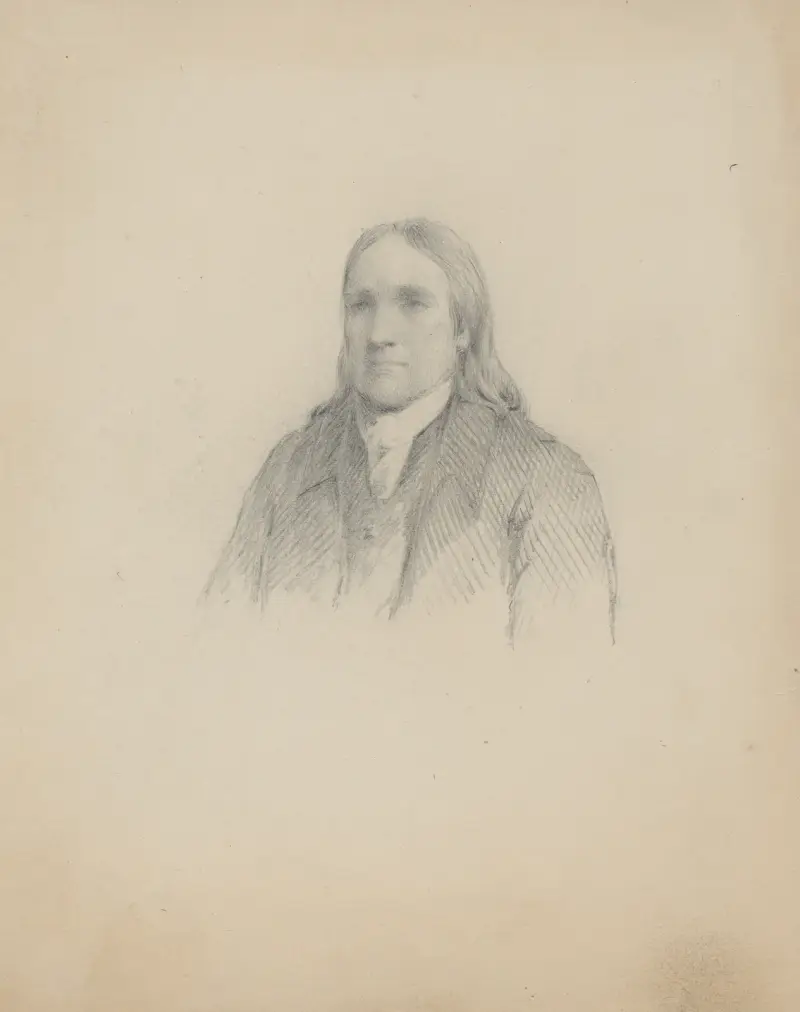 Neidentifikovaný muž, 1825 – Nr. 2, James Barton Longacre