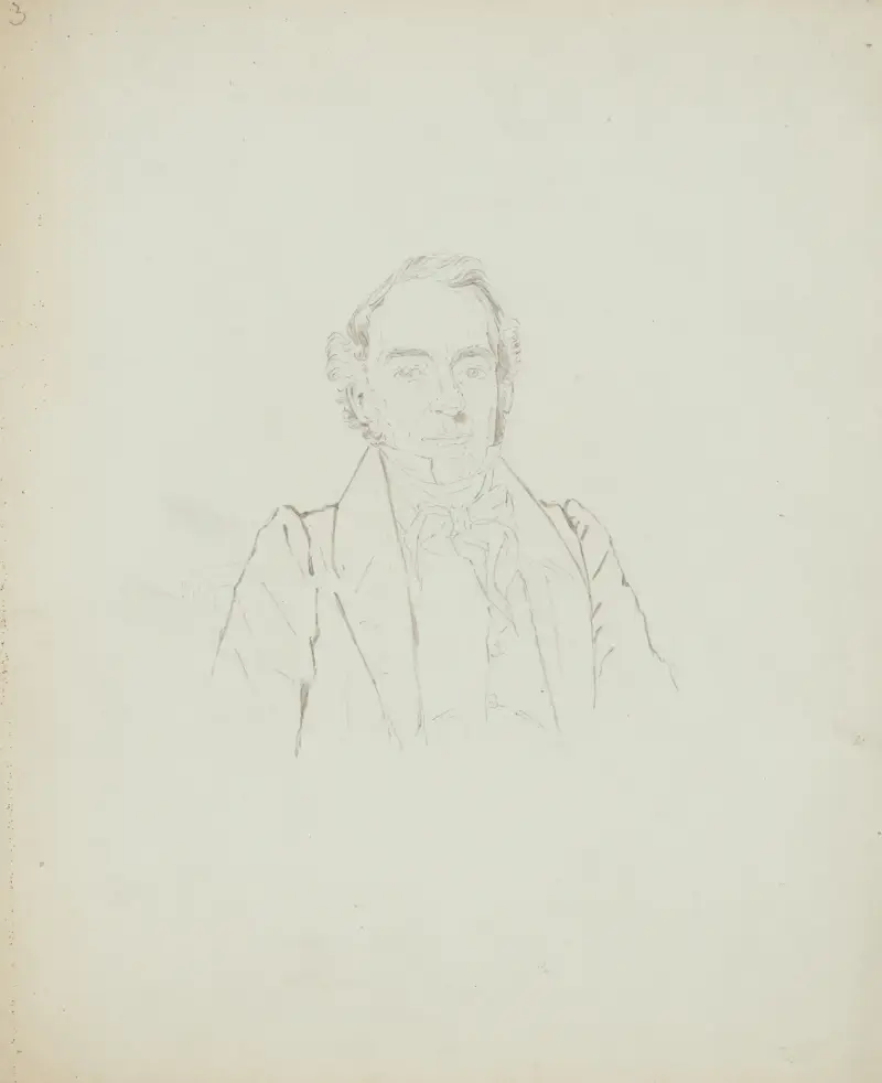 Neidentifikovaný muž, 1835, James Barton Longacre