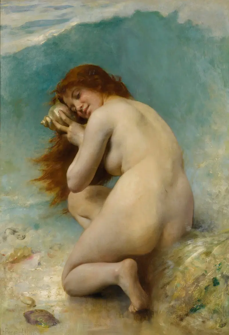 Vodní nymfa, Léon-Jean-Basile Perrault