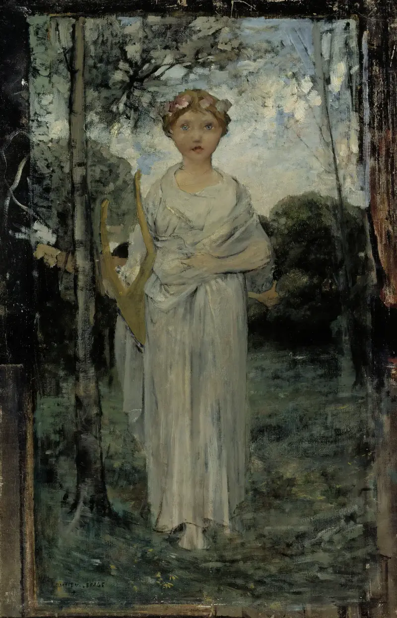 Muza, studium, Jules Bastien-Lepage