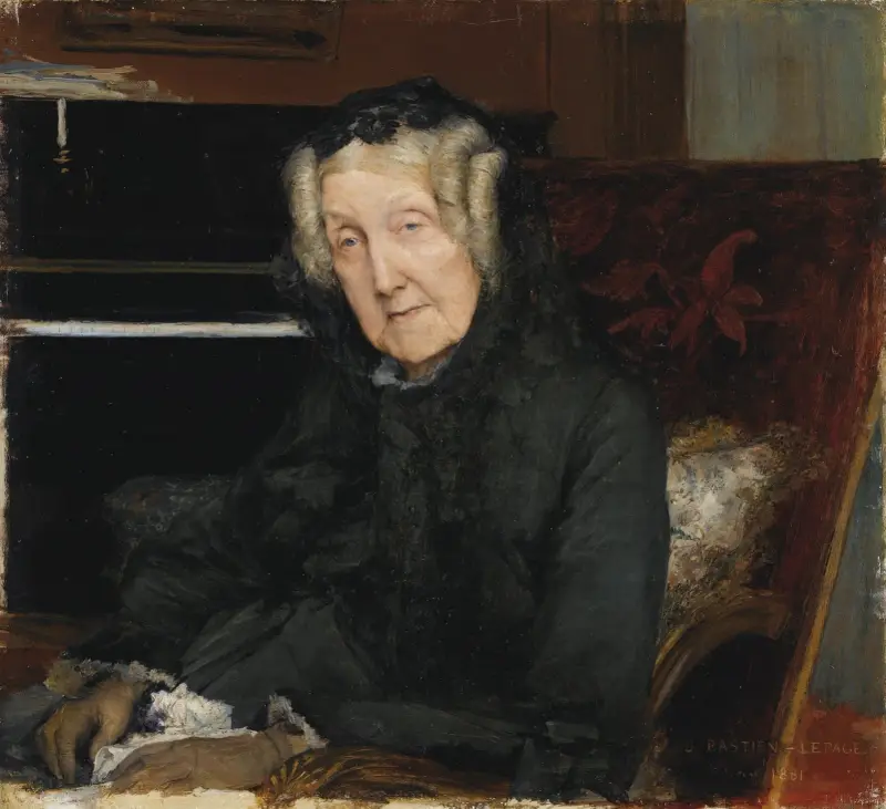 Porträt von Madame Waskiewicz von Jules Bastien-Lepage