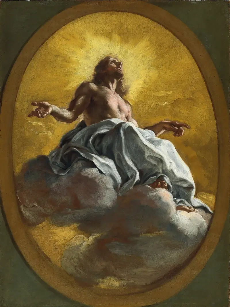 Chrystus w chwale, Giovanni Battista Gaulli