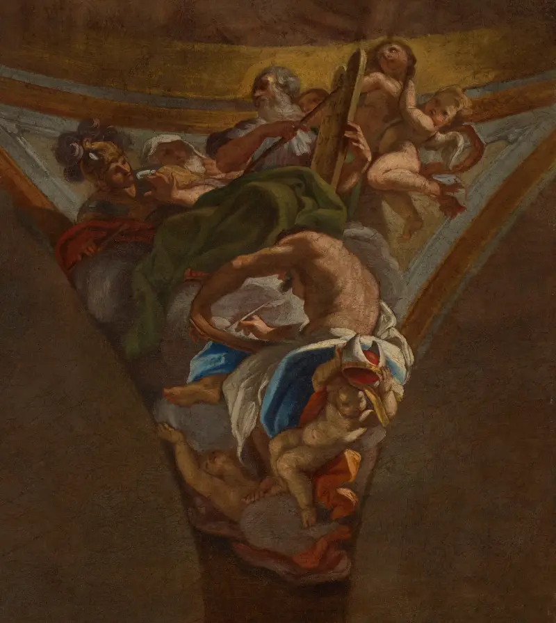 The Lawgivers and Leaders of Israel av Giovanni Battista Gaulli