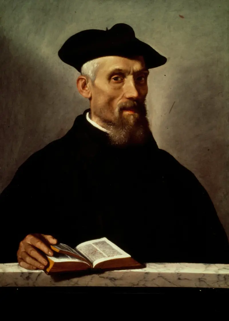 Portrait of an Ecclesiastic av Giovanni Battista Moroni