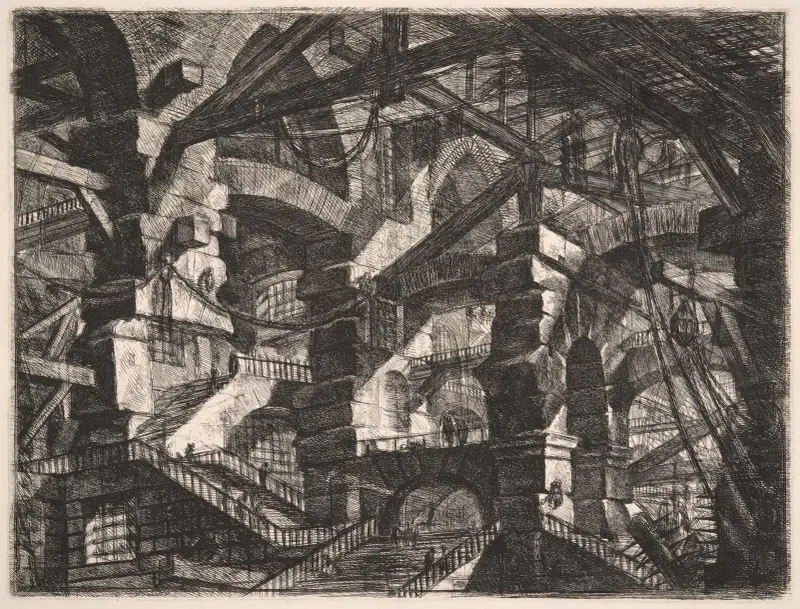 The Gothic Arch av Giovanni Battista Piranesi