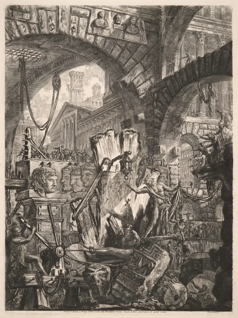 The Man on the Rack av Giovanni Battista Piranesi