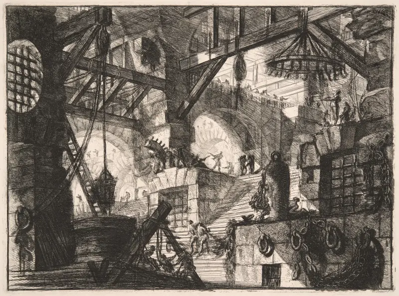 The Well av Giovanni Battista Piranesi