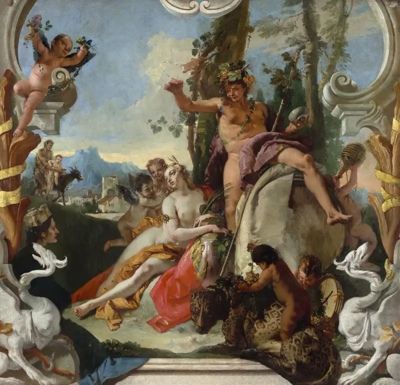 Bacchus und Ariadne von Giovanni Battista Tiepolo