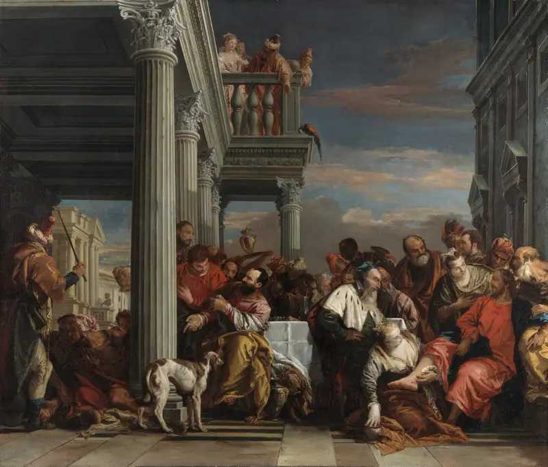 Kristus i Simon fariséns hus av Giovanni Battista Tiepolo