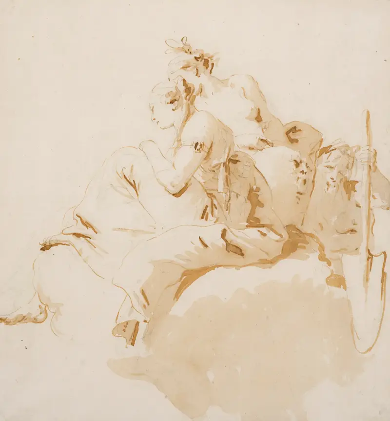 Solfigurer för tak av Giovanni Battista Tiepolo
