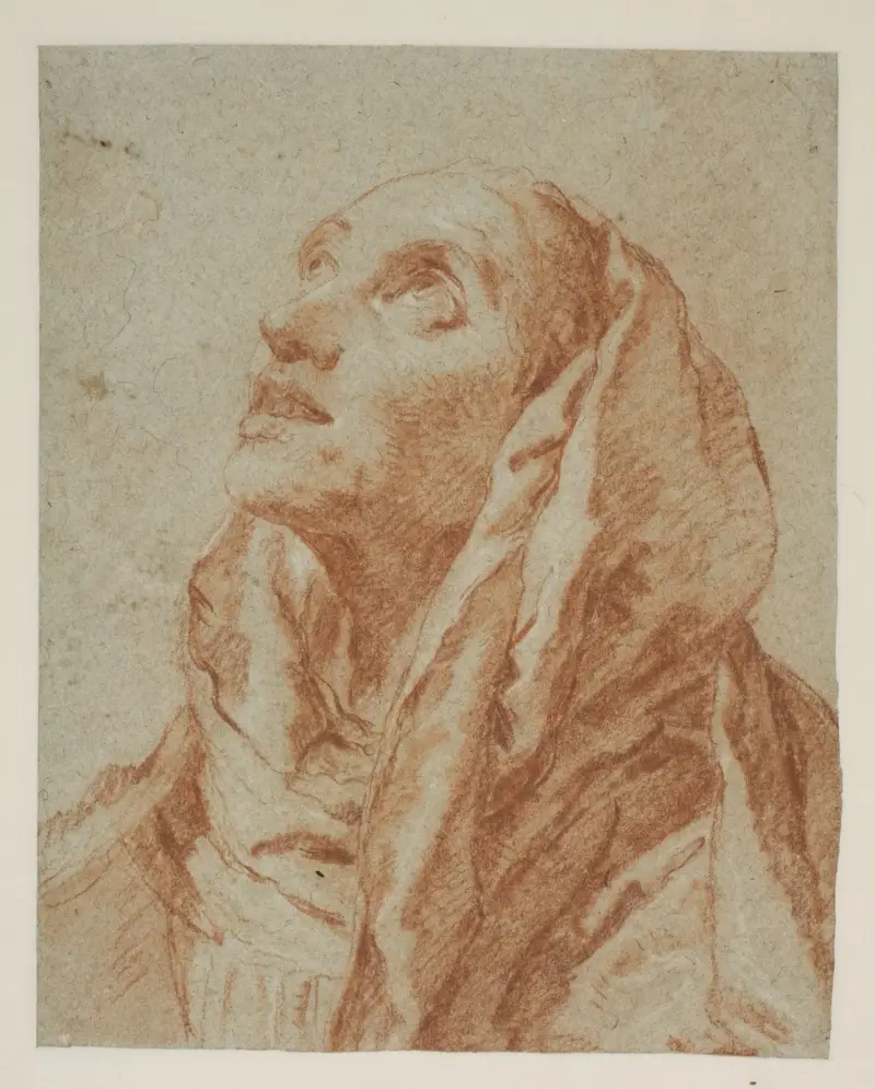 St Annas ansikte av Giovanni Battista Tiepolo