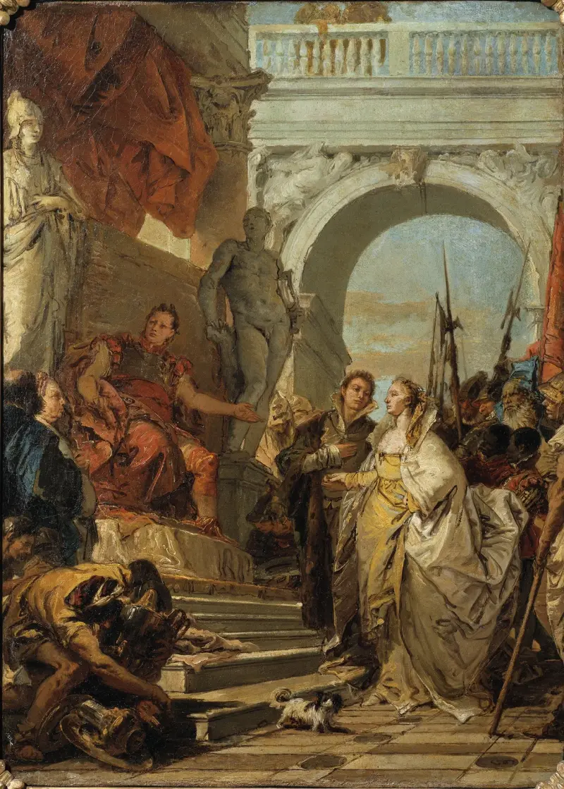 Scipios ädelmod av Giovanni Battista Tiepolo