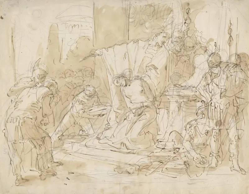 Ifigenias offer av Giovanni Battista Tiepolo