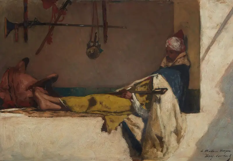 V klidu, Jean-Joseph-Benjamin Constant
