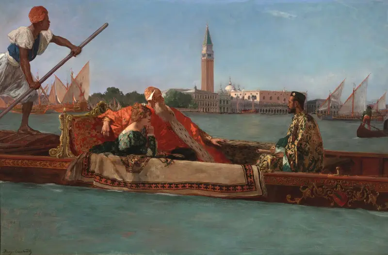 Doge Of Venice av Jean-Joseph-Benjamin Constant