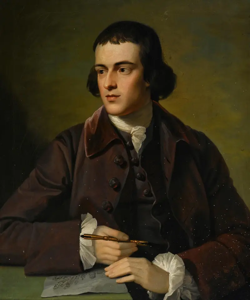 A portrait of John Grey av Benjamin West