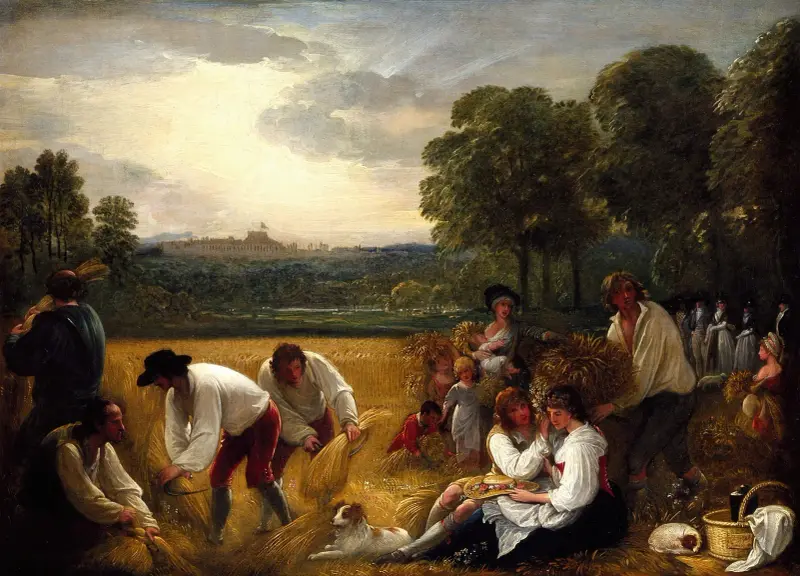 Ernte in Windsor von Benjamin West