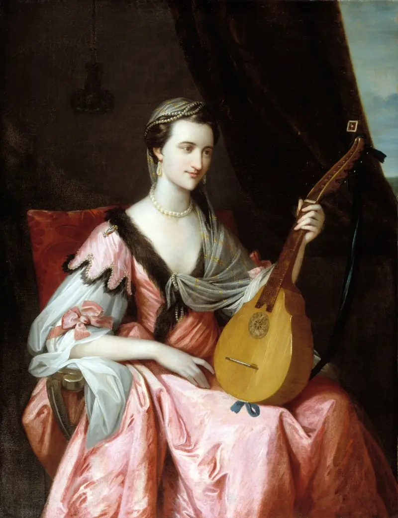 Mary Hopkinson av Benjamin West