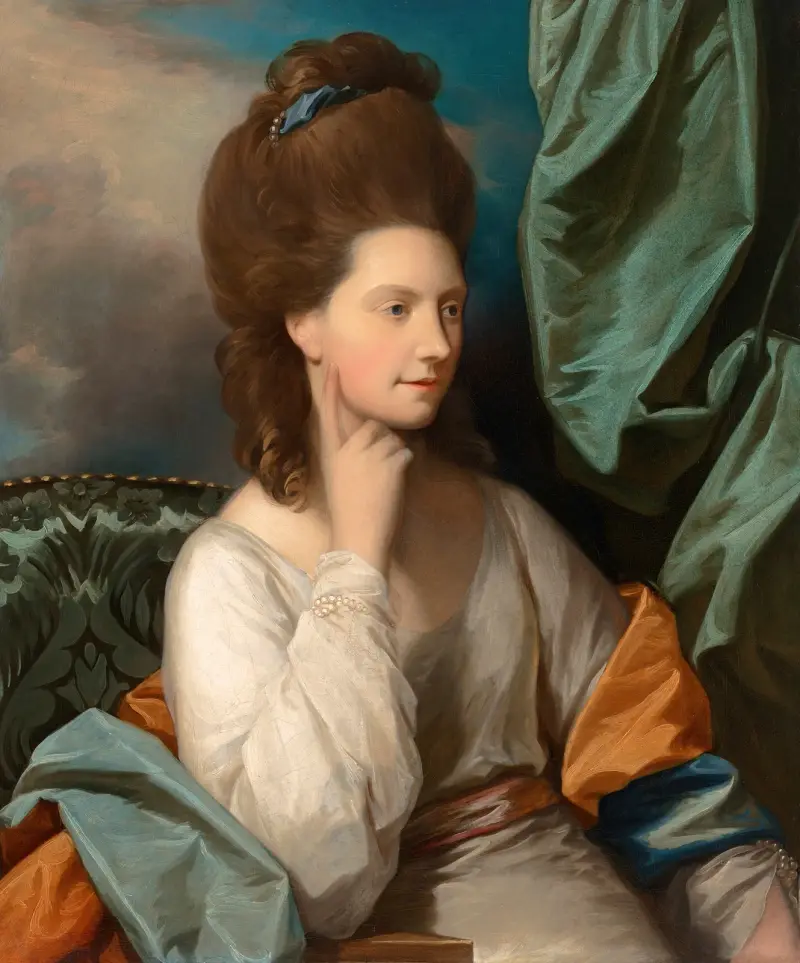 Mrs. William Abercromby av Benjamin West