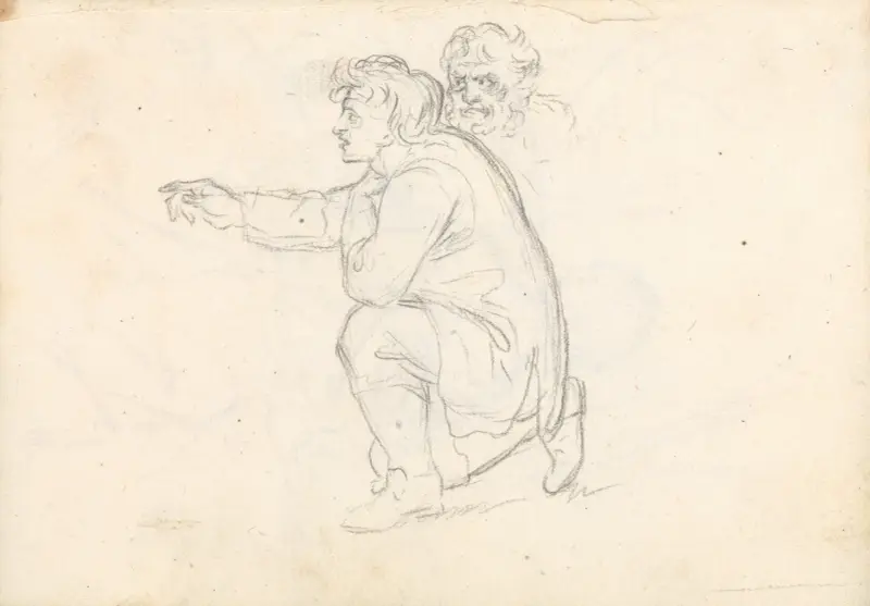 Skiss av Benjamin West