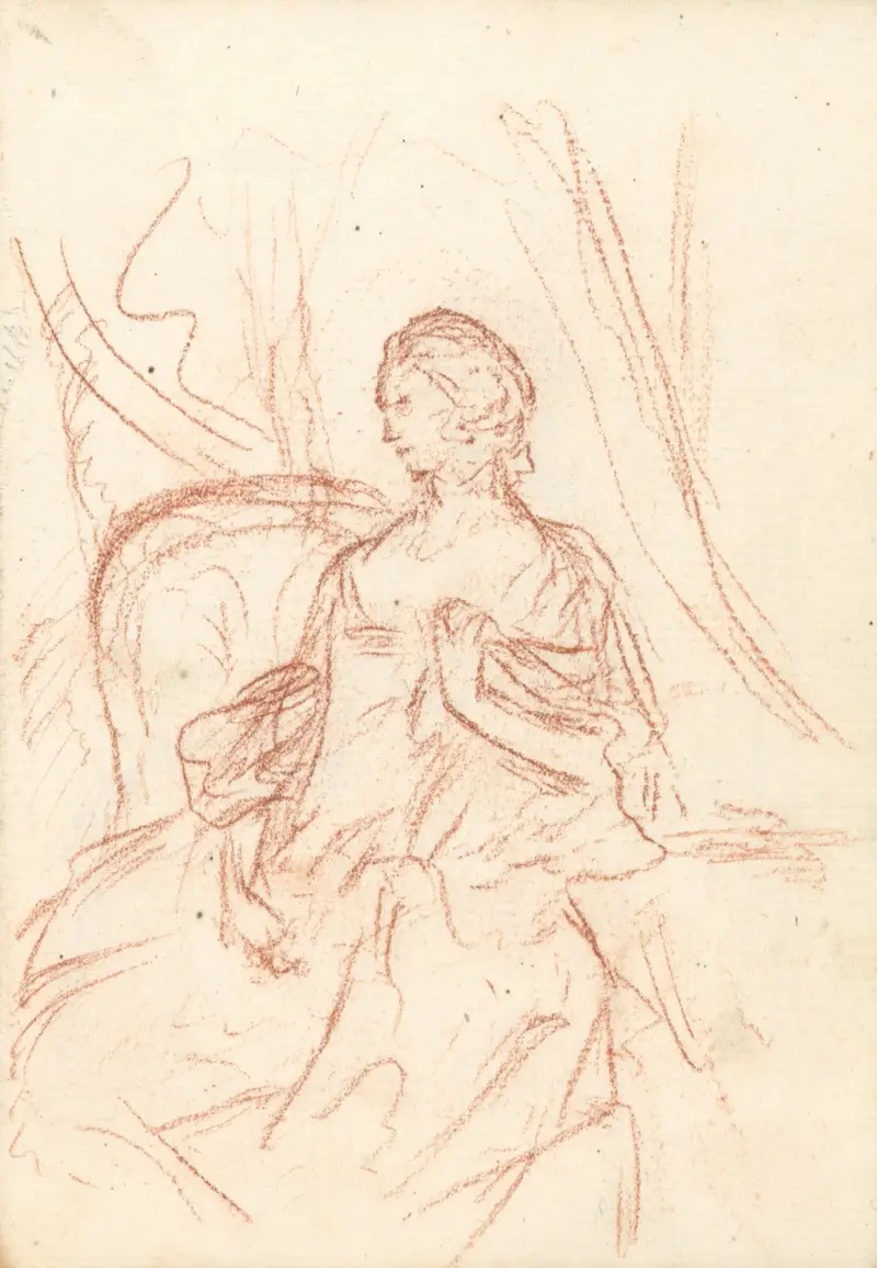 Sketch av Benjamin West