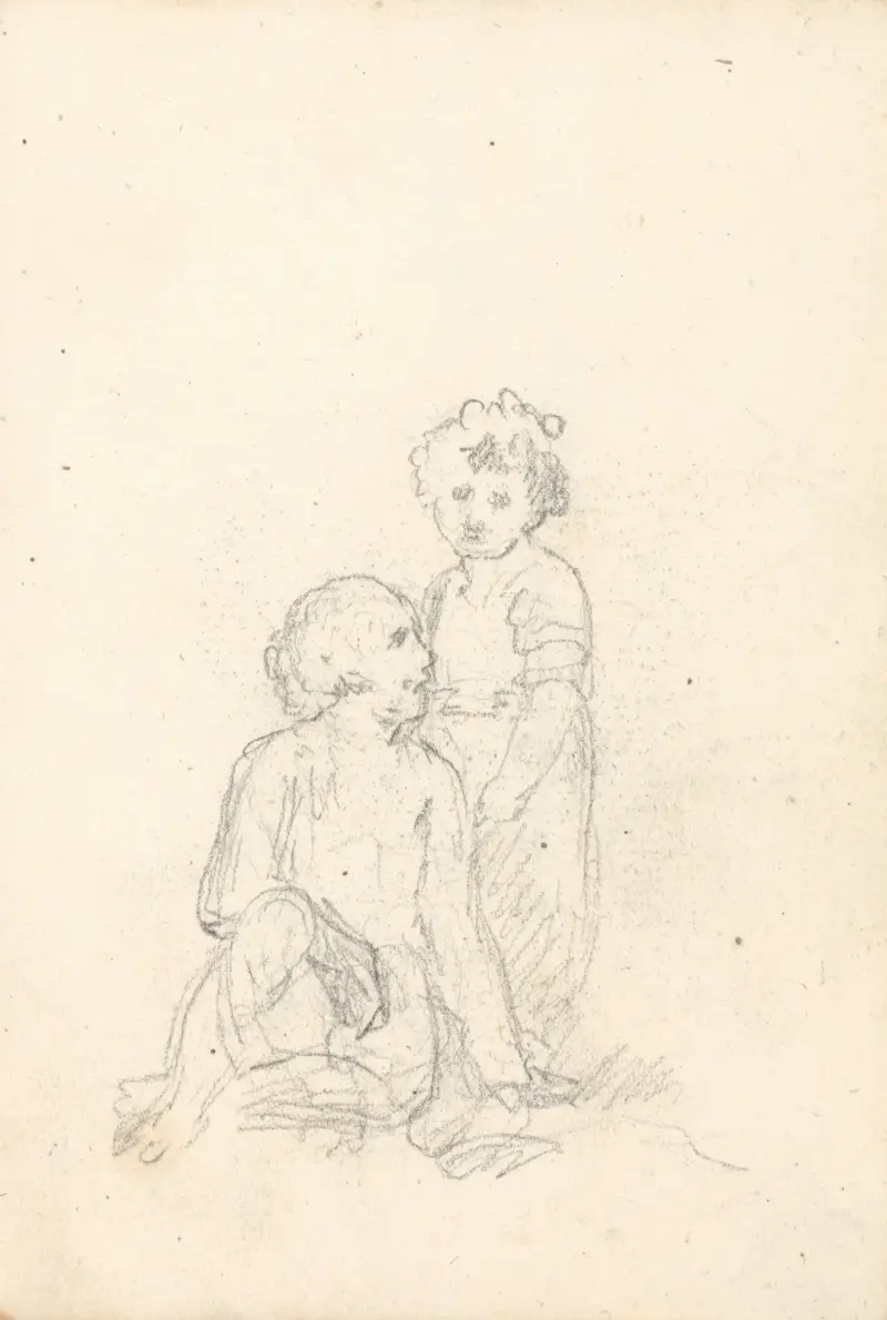 Sketch av Benjamin West