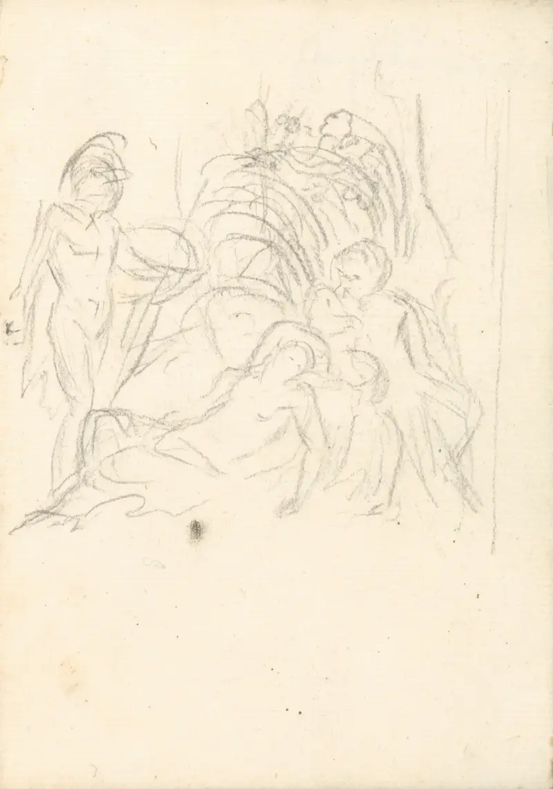 Skizze – Nr. 1 von Benjamin West