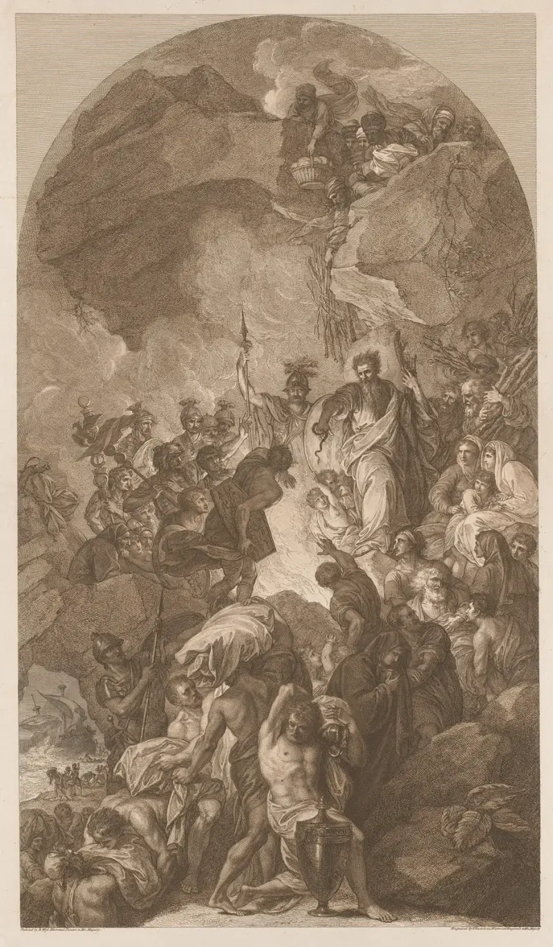 Heiliger Paulus von Benjamin West