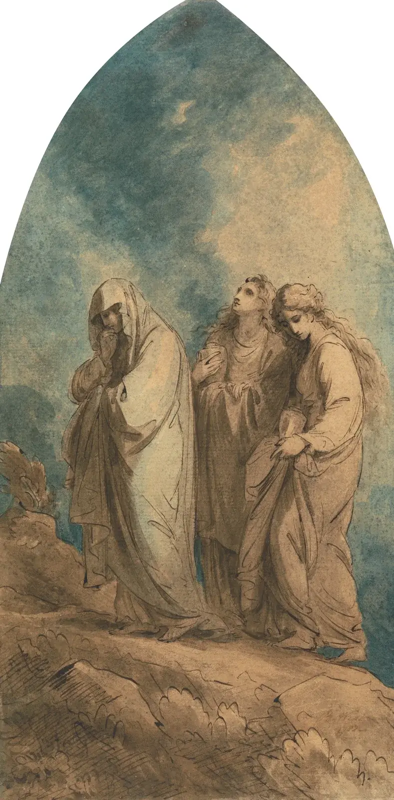De tre Mariorna av Benjamin West
