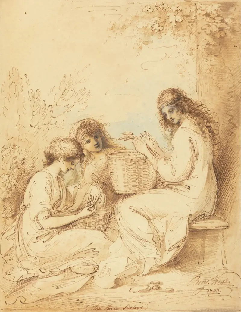 Die drei Schwestern von Benjamin West