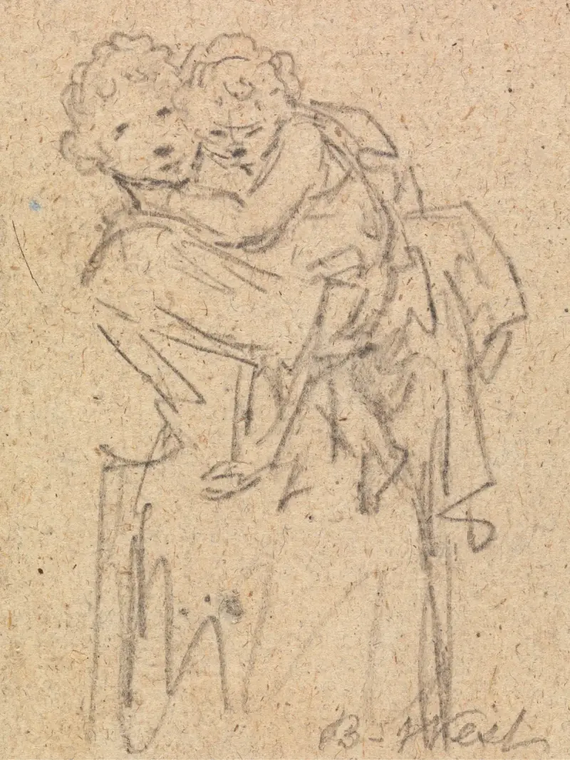 Kvinna och barn av Benjamin West