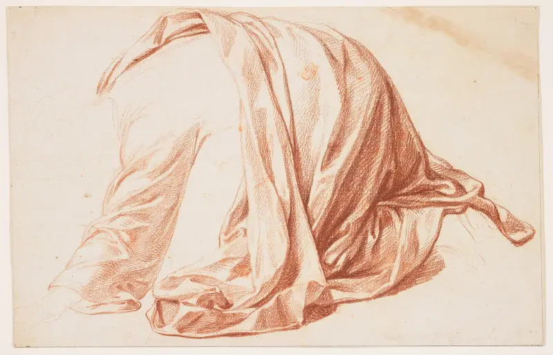 Studie draperie, Bernard Picart