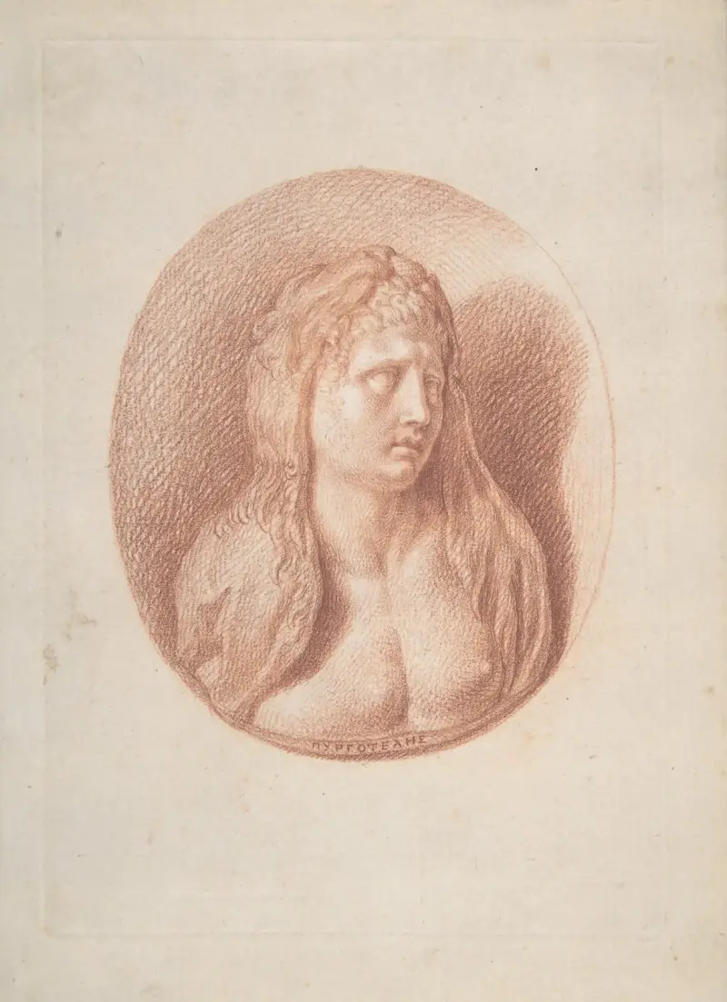 Presumed Portrait of Alexander the Great av Bernard Picart