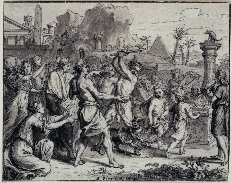Egyptens gudar av Bernard Picart