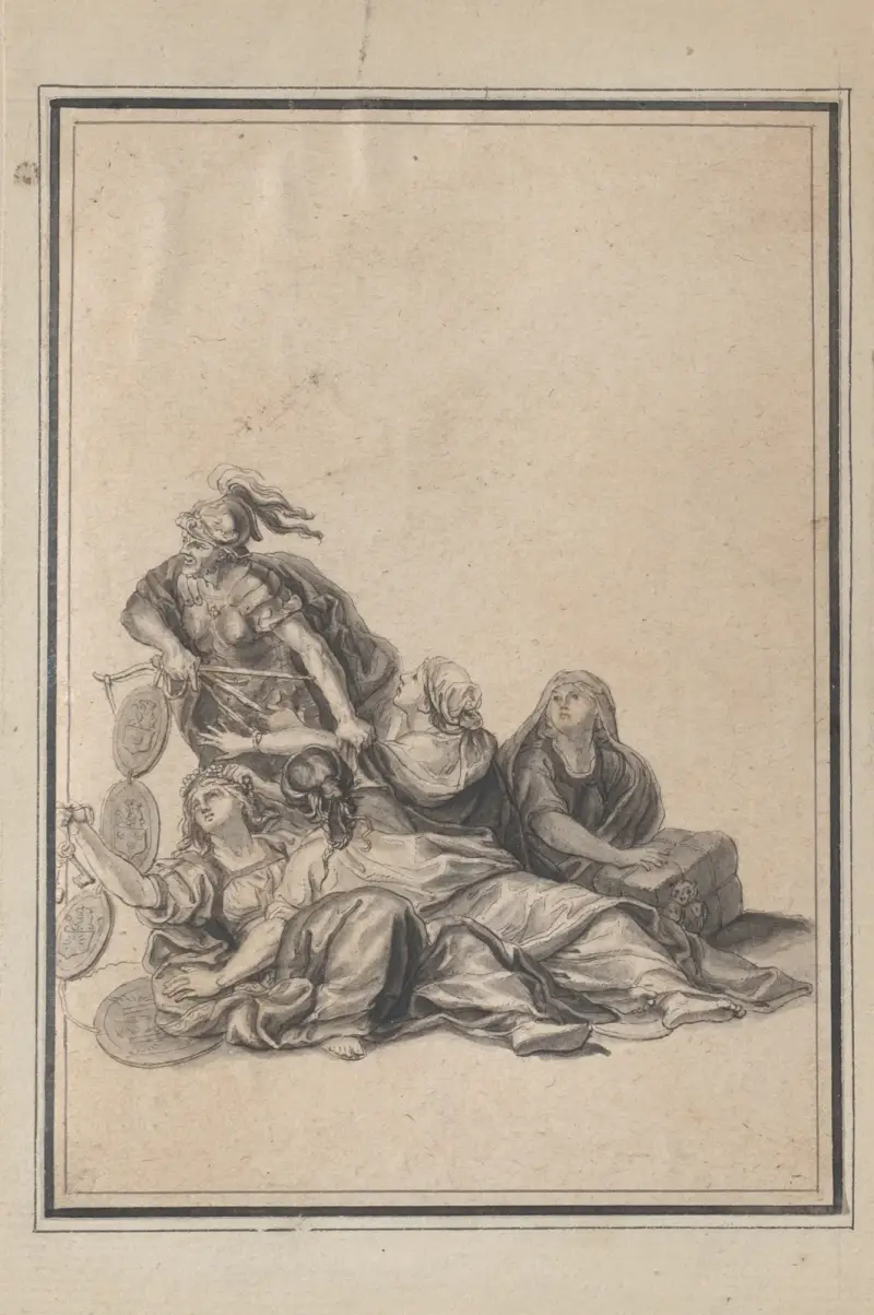 Vignette from the Galerie des Glaces, Versailles – nr 3 av Bernard Picart