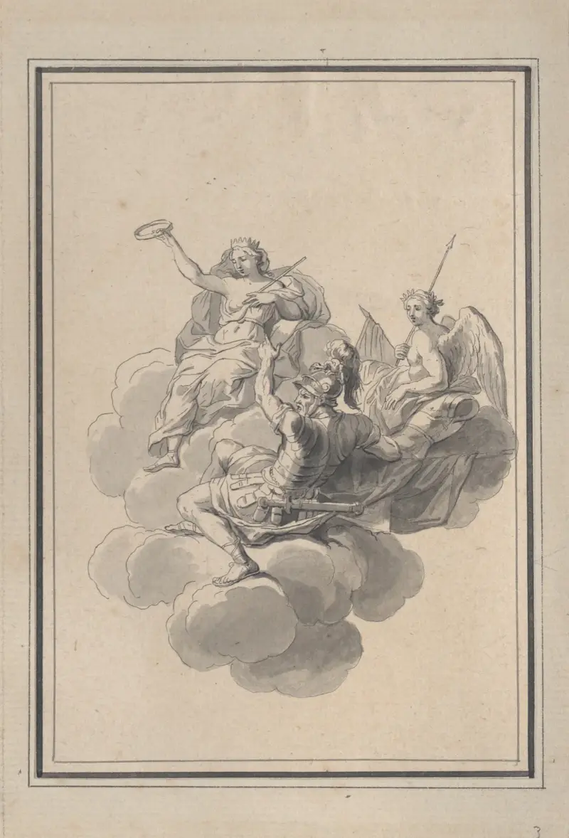 Vignette from the Galerie des Glaces, Versailles – nr 1 av Bernard Picart