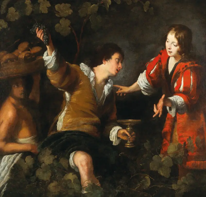 Józef tłumaczący sny, Bernardo Strozzi